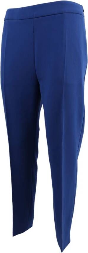 Max Mara Blauwe Kerry Broek Blue Dames