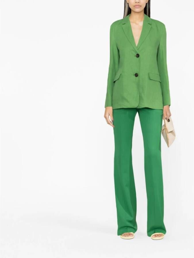 Max Mara Sofia Groene Linnen Blazer Groen Dames