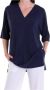 Max Mara Vrijetijds T-shirt met viscosemix Black Dames - Thumbnail 2