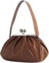 Marni Shoppers & Totes Logo-Lettering Raffia Tote Bag in bruin - Thumbnail 6