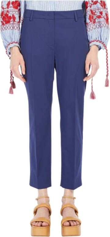 Max Mara Cecco Broek Blauw Dames