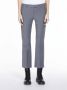 Max Mara Middengrijze Cropped Broek Grijs Dames - Thumbnail 2