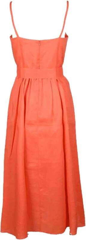 Max Mara Dresses Oranje Dames
