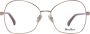 Max Mara Bronzen Butterfly Optische Monturen Stijlvol Elegant Brown Dames - Thumbnail 2