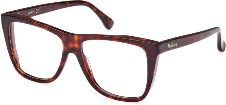 Max Mara Stijlvolle Brillenmonturen Bruin Dames