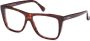 Max Mara Stijlvolle Brillenmonturen Bruin Dames - Thumbnail 2