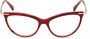 Max Mara Burgundy Cat Eye Optische Monturen Brown Dames - Thumbnail 2