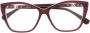 Max Mara Rode Optische Bril voor Dagelijks Gebruik Red Dames - Thumbnail 2