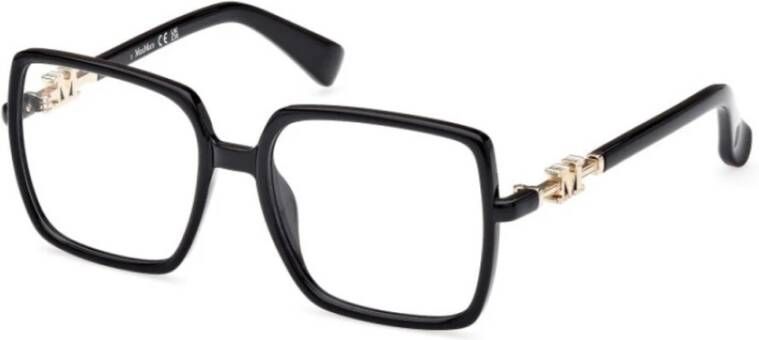 Max Mara Stijlvolle Brillenmonturen Zwart Dames