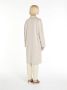 Max Mara Dubbelrijige Cocoonjas Beige Dames - Thumbnail 2