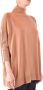 Max Mara Gezellige Turtleneck Gebreide Kleding voor Vrouwen Beige Dames - Thumbnail 2