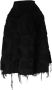 SPORTMAX Zwarte bloemen jacquard midi rok Black Dames - Thumbnail 2
