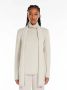 Max Mara Naadloze hooggesloten wollen trui met bijpassende sjaal White Dames - Thumbnail 2