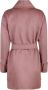 Max Mara Roze Wol en Kasjmier Midi Jas Roze Dames - Thumbnail 2