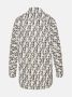 Max Mara Bohemian Oversized Katoenen Shirt White Dames - Thumbnail 2
