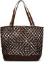 Max Mara Handgeweven katoenen touwtas met leren handvatten Brown Dames - Thumbnail 2