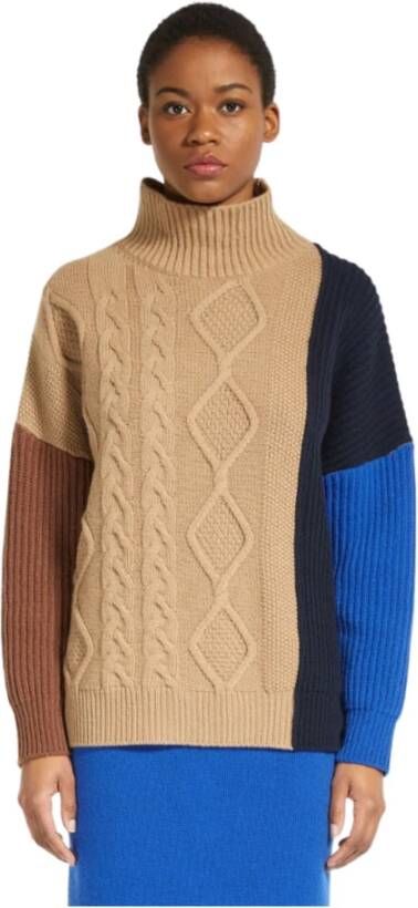 Max Mara Stijlvolle Sweaters Beige Dames