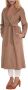 Max Mara Studio Belted Coats Beige Dames - Thumbnail 2