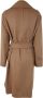 Max Mara Studio Belted Coats Bruin Dames - Thumbnail 2
