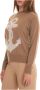 Max Mara Studio Benares Round-necked pullover Beige Dames - Thumbnail 2