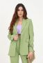 Max Mara Studio Blazerjas Groen Dames - Thumbnail 2