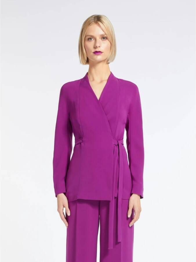 Max Mara Studio Cardigans Paars Dames