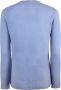 Max Mara Zuivere Kasjmier Gebreide Trui Purple Dames - Thumbnail 3