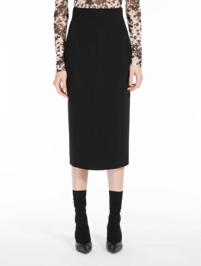 Max Mara Studio Pencil Skirts Zwart Dames