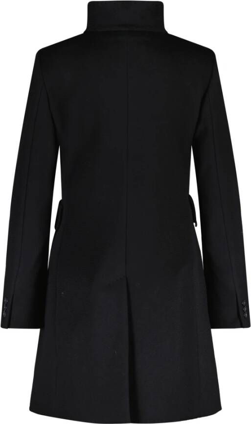 Max Mara Studio Single-Breasted Coats Zwart Dames