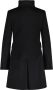 Max Mara Studio Single-Breasted Coats Zwart Dames - Thumbnail 2