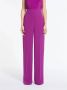 Max Mara Studio Wide Trousers Purple Dames - Thumbnail 2