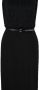 Max Mara Mouwloze Jurk Zwart Dames - Thumbnail 2
