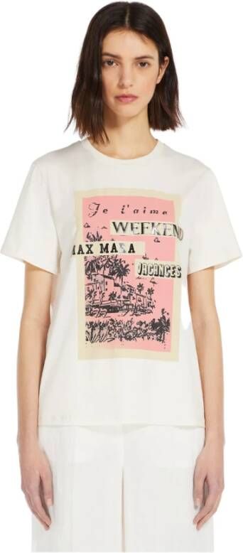 Max Mara Murano T-Shirt Wit Dames