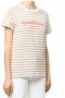Max Mara Stijlvolle T-shirt met korte mouwen en elastische hals White Dames - Thumbnail 2