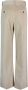 Max Mara Weekend Fluwelen katoenen palazzo broek Beige Dames - Thumbnail 4