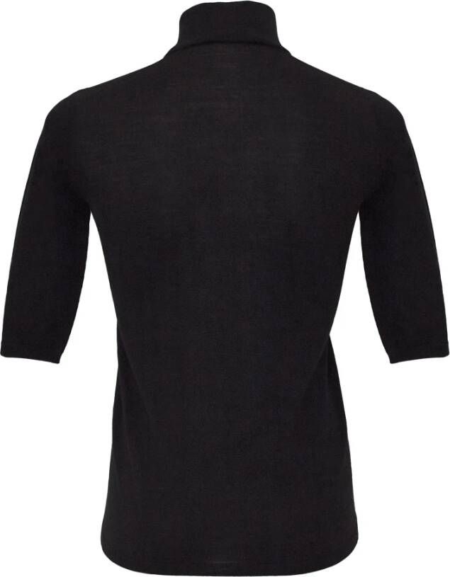 Max Mara Exclusieve Unghia Rollneck Trui Zwart Dames