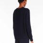 Max Mara Verusca Gebreide Trui Blauw Dames - Thumbnail 2