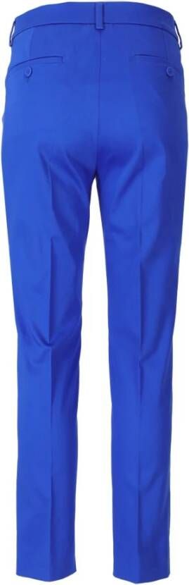 Max Mara Weekend Elektrisch Blauwe Gineceo Broek Blauw Dames