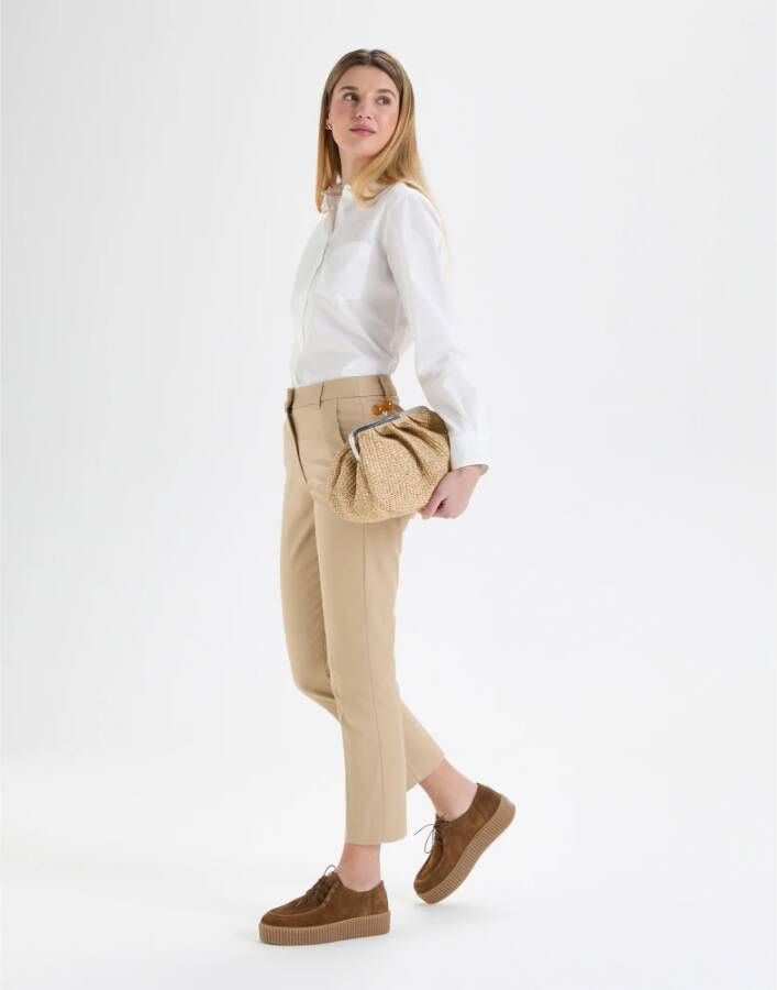 Max Mara Weekend Trousers Beige Dames