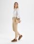Max Mara Weekend Cropped Trousers Beige Dames - Thumbnail 4