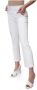 Max Mara Weekend Katoenen trompetbroek met bustier White Dames - Thumbnail 2