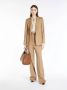 Max Mara Studio Bootcut fit stoffen broek van zuivere scheerwol model 'ZAC' - Thumbnail 2