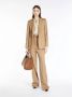 Max Mara Wollen Broek Groot Assortiment Beige Dames - Thumbnail 2