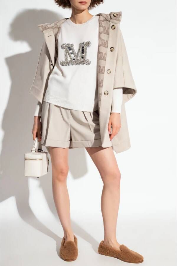 Max Mara Zac omkeerbare cape Grijs Dames