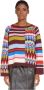 Max Mara Zachte Alpaca en Wol Trui met Jacquard Patroon Meerkleurig Dames - Thumbnail 2