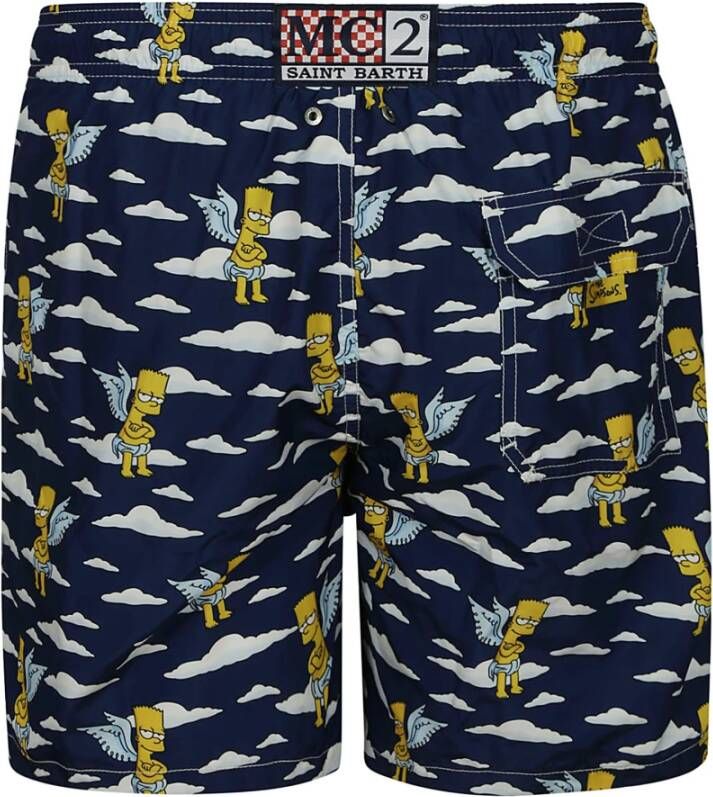 MC2 Saint Barth Beachwear Blauw Heren