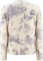 MC2 Saint Barth Dameskleding Gebreide kleding Winterland Montagne 0126 Emb Aw23 Beige Dames - Thumbnail 2
