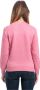 MC2 Saint Barth Wollen Crewneck Sweater met Logo Schrijven Pink Dames - Thumbnail 4