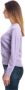 MC2 Saint Barth Crewneck Sweater met St. Barth Borduursel Purple Dames - Thumbnail 3