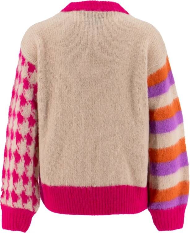 MC2 Saint Barth Round-neck Knitwear Meerkleurig Dames